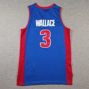 Detroit Piston Ben Wallace #3 Men's Basketball Jersey